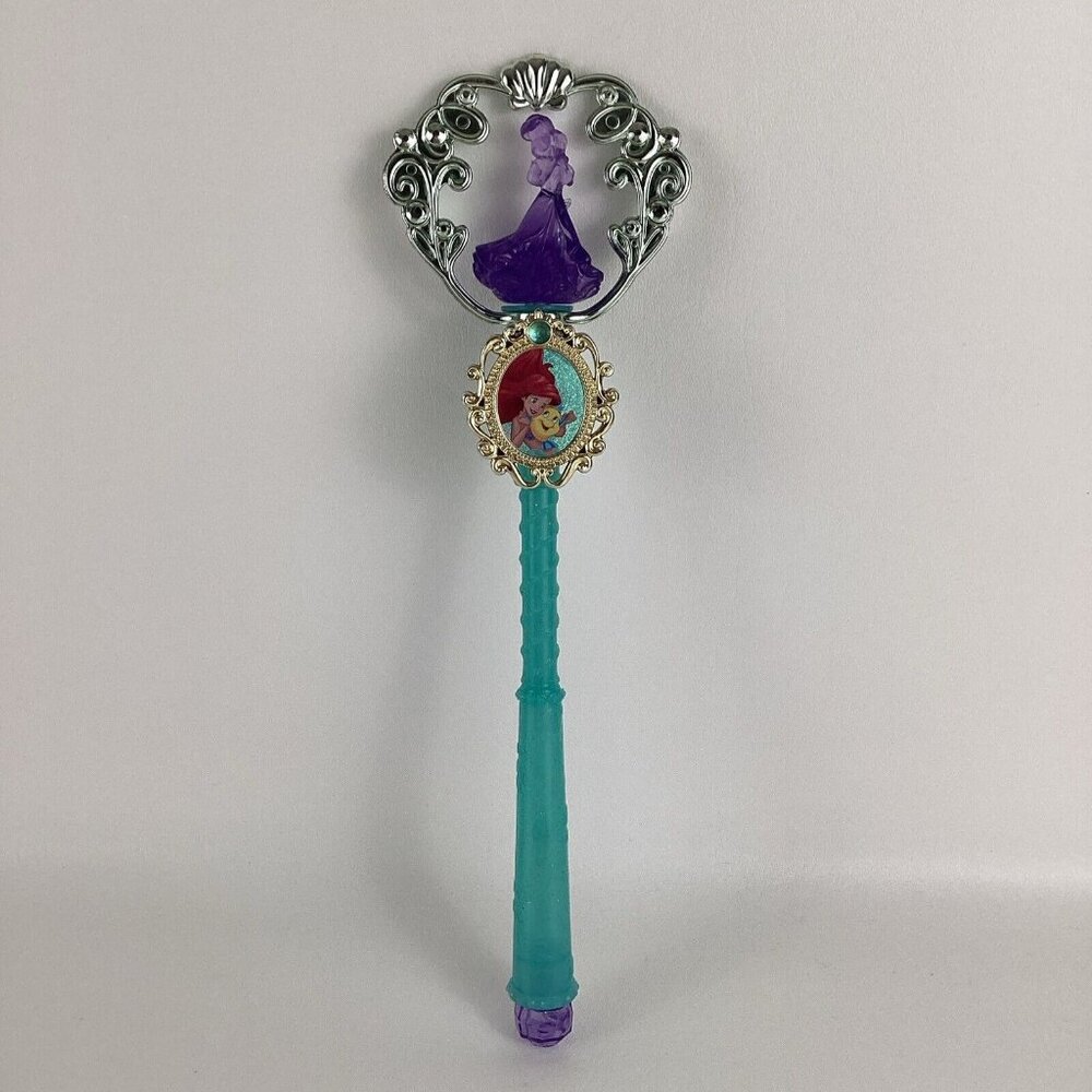 Disney Princess Little Mermaid Ariel Spinner Wand Costume Accessory Toy Flounder